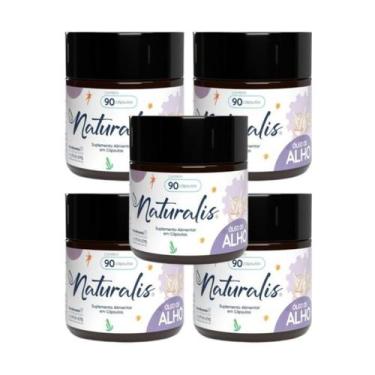 Imagem de Óleo de Alho Cru Naturalis 90 Cápsulas, 5 Unids