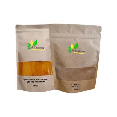 Imagem de Combo Shot Imunidade Cúrcuma mais Guaraná 100g - À Orgânica
