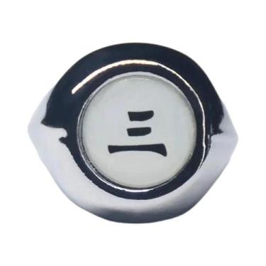 Imagem de Anel de Cosplay Naruto Akatsuki Itachi - Unissex - Metal, R089, 5