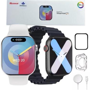 Imagem de Microwear Smart Watch W99 Series 10 Ultra 45mm Nfc Com Pulseira Premiu