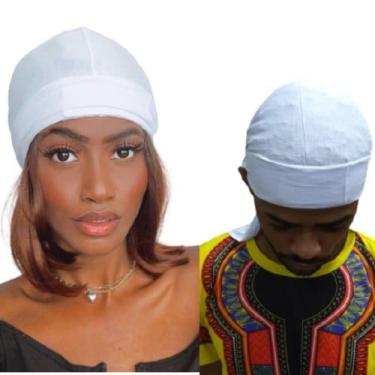 Imagem de Durag unissex envio 24hrs - Atamultimarcas0810, Branco