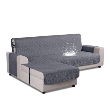 Imagem de Capa de sofá secional VANSOFY atualizada 100% impermeável