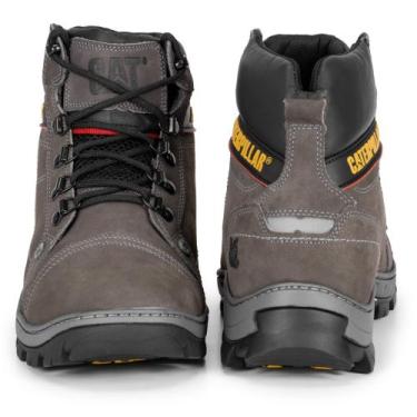 Imagem de Coturno Bota Adventure Masculino Unissex Couro Legítimo Cadarço Sola B