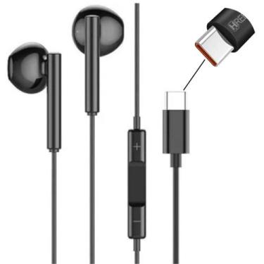 Imagem de Fone De Ouvido Tipo-C Para Samsung A35 A55 A16 A26 A36 A56 - Hrebos