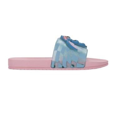 Imagem de Chinelo grendene kids disney mania plus stitch menina, 32, Rosa, Azul
