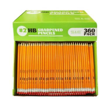 Imagem de Lápis S & E TEACHER'S EDITION 360 unidades pré-afiados 2 HB