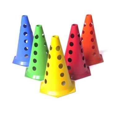 Imagem de Scalibu 9876 cone furado medio 24cm, Vermelho