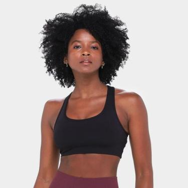 Imagem de Kit Top Hering C/ 2 Peças Feminina, Preto, GG