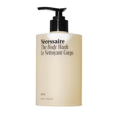 Imagem de Nécessaire The Body Wash Santal. Sabonete corporal natural para mulheres e homens, gel de banho terapêutico com sal de Epsom + minerais. Gel de limpeza, 500 ml.