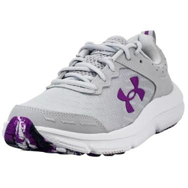 Imagem de Under Armour Tênis feminino Charged Assert 10, (014) Halo Gray/Halo Gray/Andromeda Purple, 39