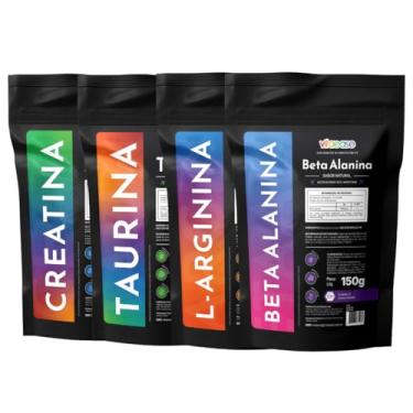 Imagem de vitaease - Creatina L-Arginina Beta-Alanina Taurina | 150g (150g, Sem sabor)