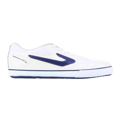 Imagem de Tênis Chuteira de Futsal Topper Dominator 3 LT Salão, Branco, 37