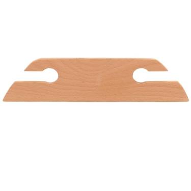 Imagem de Tecelagem De Madeira Shuttle Portátil Suavemente Superfície Tecelagem Shuttle para Inkle Tear Mesa Artesanato Tecelagem Bordado Ferramenta De Madeira Sólida (Em forma de trapézio)