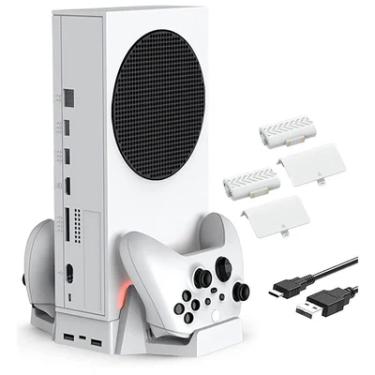 Imagem de Base Dobe Cooler Xbox Series S Carregador Controle Bateria 800mah