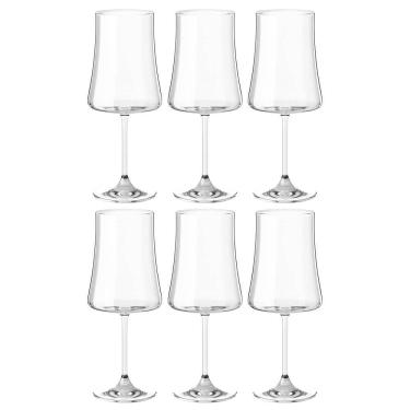 Imagem de Taças Vinho E Água Cristal 460Ml Titânio Pleasure 6 Peças