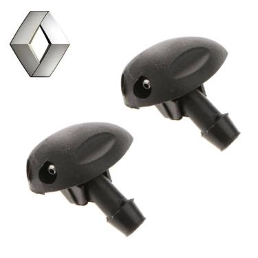 Imagem de Par Brucutu Bico Agua Parabrisa Sandero Logan Duster 98 A 12