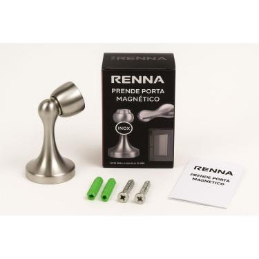 Imagem de Kit Prendedor Porta Magnetico Parede Piso Renna