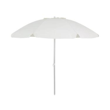 Imagem de Guarda-sol Bagum Articulado Vareta Fibra 2,0 M Branco