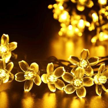 Imagem de Fairy Flower String Lights JACUX/LSS 33 pés, 100 LED, branco quente - 