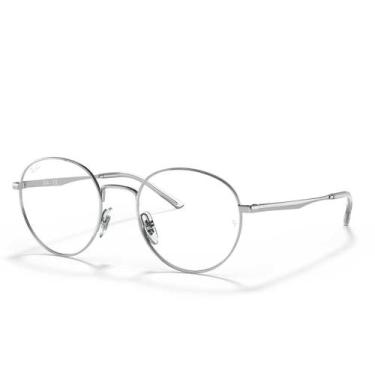 Imagem de Óculos De Grau Ray Ban Round Silver RX3681V 2501-50