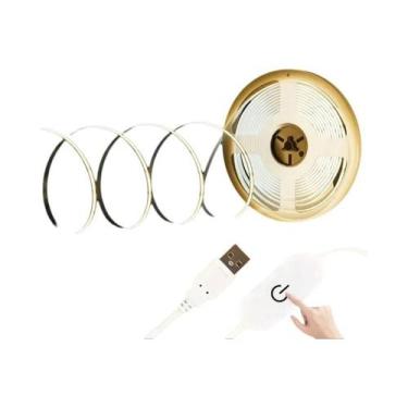 Imagem de Barra De Luz LED COB Branco Quente 5V USB De Alta Densidade Para Ilumi