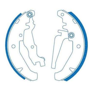 Imagem de Sapata de Freio Traseira Idea Mille Palio Siena Uno 1996 em diante Jur