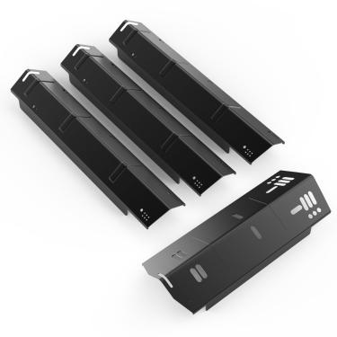 Imagem de Barbqtime Peças de grelha de placas térmicas para modelos de grelha Dyna Glo DGH450CRP, DGH450CRP-D, DGH450CRN, DGH450CRN-D, DGH451CRP, DGH451CRP-D, placas térmicas de aço de porcelana para grelha de