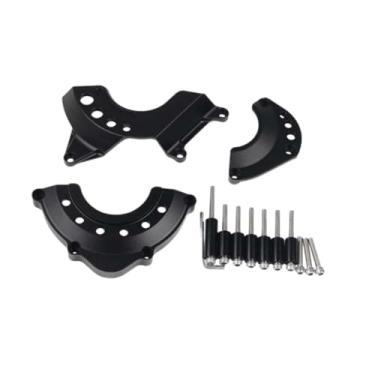 Imagem de JicSuXi Protetor de motor de motocicleta, capa protetora deslizante contra colisões, peças de reposição, protetor de estator profissional para Z900RS, Preto