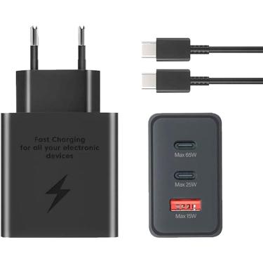 Imagem de Carregador tipo C 65W de carregamento rápido para Samsung