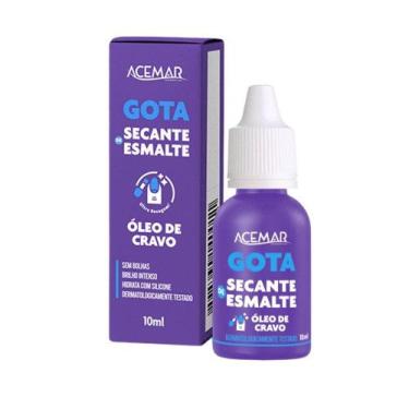 Imagem de Gota Secante Esmalte Acemar Óleo De Cravo