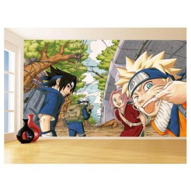 Imagem de Papel De Parede Anime Naruto Mangá Desenho Art 3,5M Nrt30