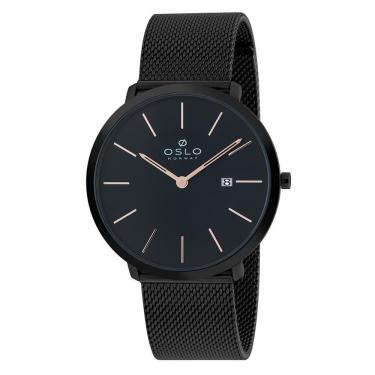 Imagem de Relógio Oslo Masculino Ref: Ompsss9u0001 P1px Slim Black
