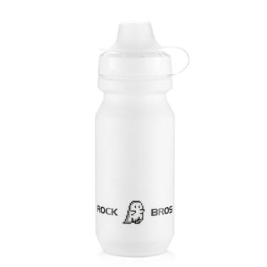 Imagem de ROCKBROS Garrafa de água para bicicleta de 590 ml, design de toque suave gradiente, sem BPA, à prova de vazamento, com boca larga para facilitar a limpeza, ciclismo, caminhadas, academia, esportes
