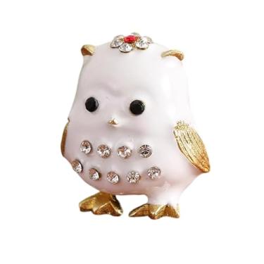 Imagem de oshhni Caixa de joias de, porta-anéis criativo, estatueta de, organizador de joias para anéis, brincos, colares, decoração para casa, Branco