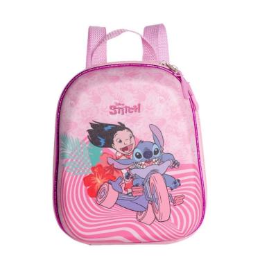 Imagem de Mochila Escolar Infantil Lilo E Stitch Tamanho P