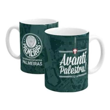 Imagem de Caneca Palmeiras Porcelana 300ml - Oficial-Unissex