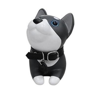 Imagem de Mingzhe Rolha de Porta de Animal Fofo de Desenho Animado, Cunha Decorativa para Casa, Escritório, Quarto, Cozinha, Banheiro (Cachorro Cinzento)