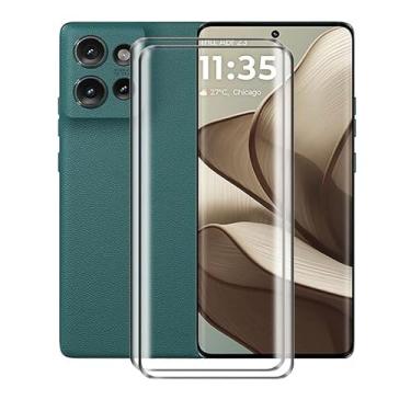 Imagem de AQGGIIXY Protetor de tela para Motorola Edge 50 (6,7 polegadas), ultra resistente, protege a tela, resistente a arranhões, protetor de tela de vidro temperado para Motorola Edge 50, pacote com 2