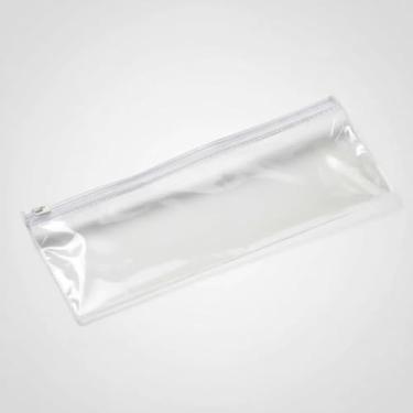 Imagem de Kit 70 Estojo Zip Zap Transparente Resistente