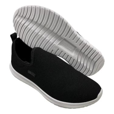 Imagem de Tênis Para Pés Sensíveis Joanet Calce Fácil Actvitta 4914214, Preto, B