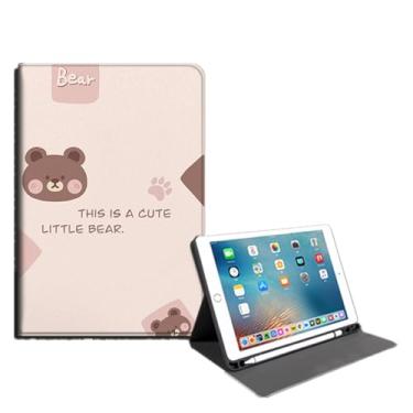 Imagem de Yzlvigrous Capa para ipad Mini 6 Gen 2021/ipad Mini 7 Gen 2024, Capa Fina de Suporte PU de 8.3 Polegadas com Despertar/sono Automático, Visualização em Vários Ângulos