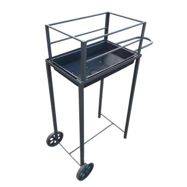 Imagem de Churrasqueira De Ferro Fundido 38x85x50cm Preto