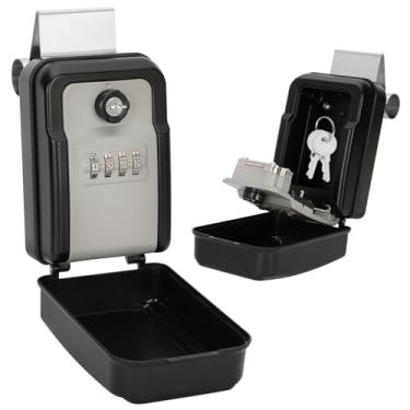 Imagem de SAFE2025 Cofre de chave de carro atualizado, caixa de montagem de janela, caixa de bloqueio de botão de perfuração de janela de carro, caixa de bloqueio de janela de veículo adequada para passeio