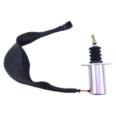 Imagem de TCINDRR Válvula solenoide de parada de 12 V 2324006370 04271903 compatível com motor Haulotte C12DX HA16SPX HA16PXNT HA20PX Deutz F2L 1011F