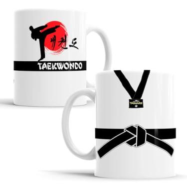 Imagem de Caneca Arte Marcial Taekwondo Faixa Preta
