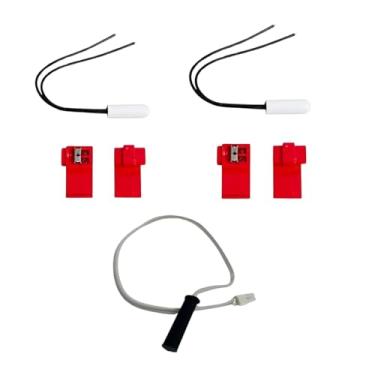 Imagem de 02 sensor 2,7k + 1 fusível térmico brastemp consul original crd37 crb36 crd36 crd45 crm30 crm32