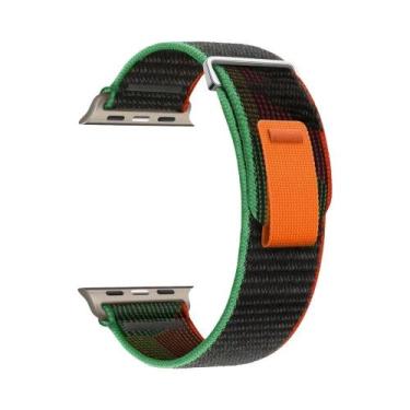 Imagem de Pulseira De Nylon Trail Loop De 49mm Para Apple Watch Ultra 2 42/46mm 