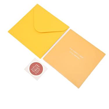 Imagem de Cartão de felicitações de Natal 3D com envelope e adesivo Processo de prata quente elegante Decoração de férias para escritório Sala de estar Artesanato de papel festivo (B)