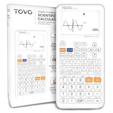 Imagem de Calculadora científica TOVO com funções gráficas, vários modos, 360 funções, tela grande, interface intuitiva para iniciantes, ensino médio e cursos avançados, TS-259 (desenvolvido pela CATIGA)