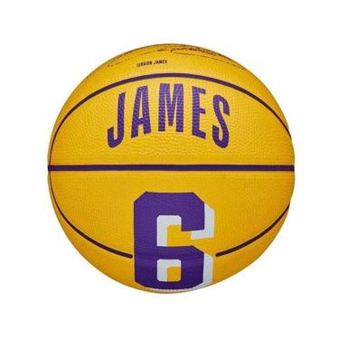 Imagem de Bola de Basquete NBA PLAYER ICON LeBron James Mini #3-Unissex
